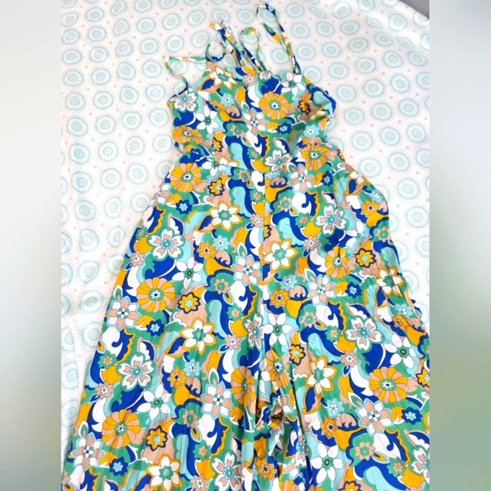 Floral Multicolor Jumpsuite